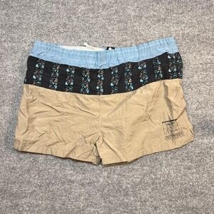 VTG Off Shore Swim Trunks Shorts Mens XL Multicolor Colorblock Nylon Mesh Lined